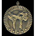 Medal, "Karate - Male" Star - 2 3/4" Dia.